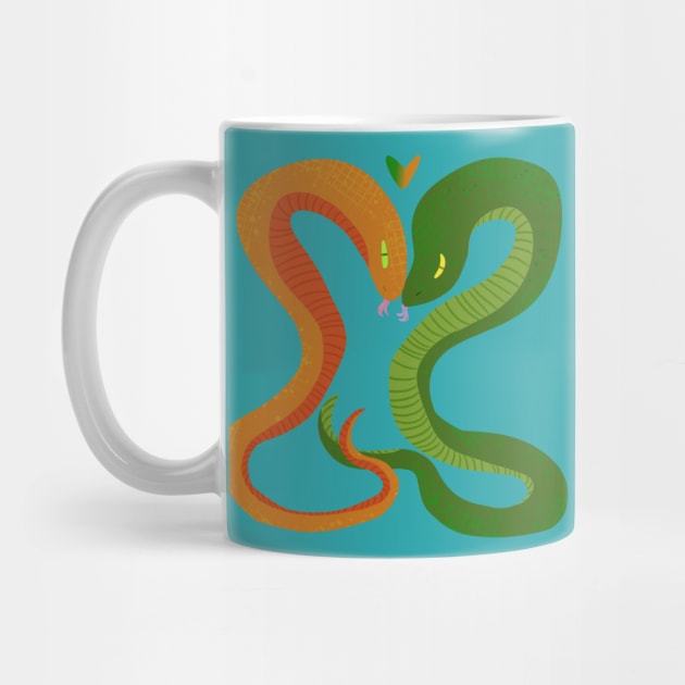 Snake Couple by VazMas Design